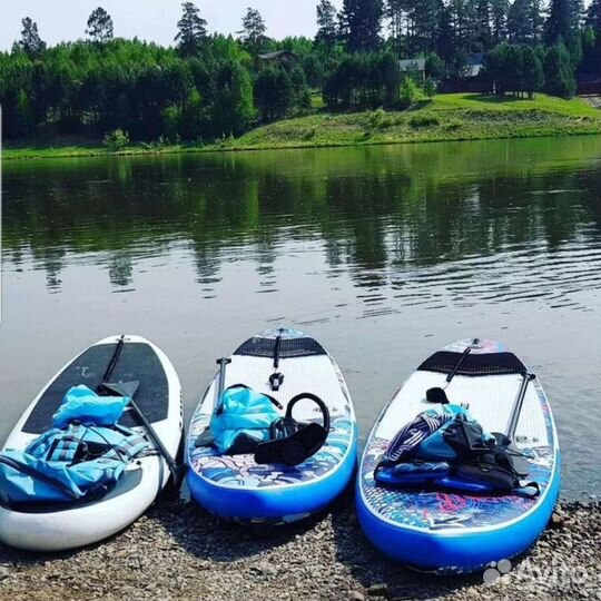 Сплав на сапбордах по Мане