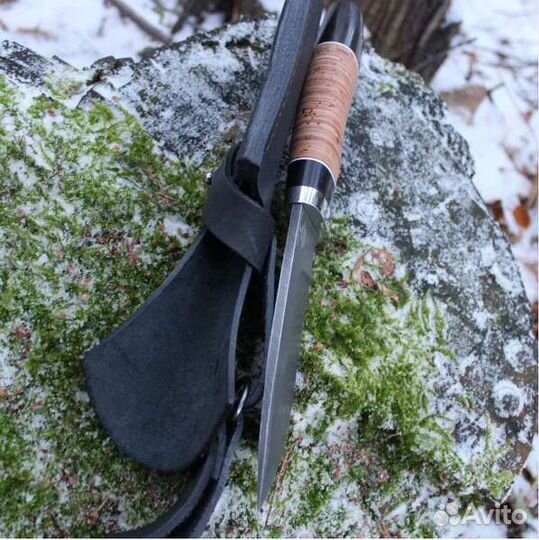 Нож Вепрь дамаская сталь