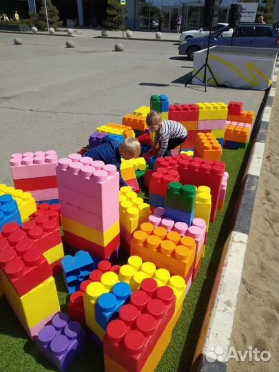 Гигантский конструктор аренда на мероприятие