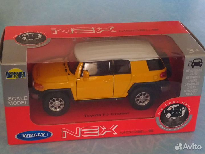 Welly внедорожник