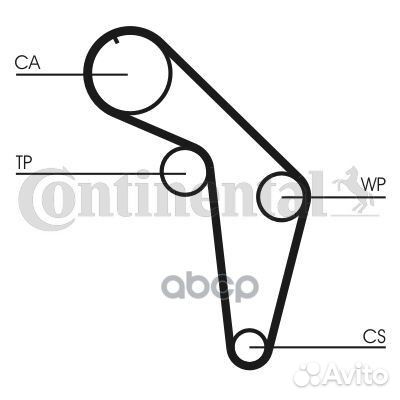 Ремень зубчатый