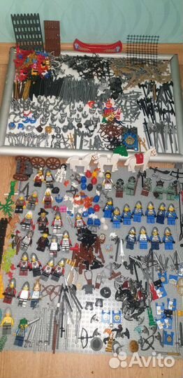 Lego Кастл + аксессуары,рыцари,орки,оружие итд