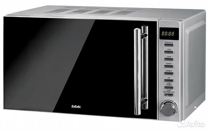 Микроволновая печь свч с грилем ввк (новая, чек)