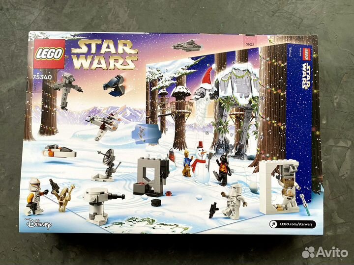 Lego Star Wars 75340 адвент-календарь