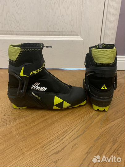 Лыжные ботинки fischer JR combi (39-40 размер)
