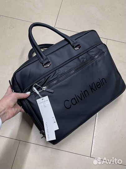 Новый мужской портфель сумка Calvin klein