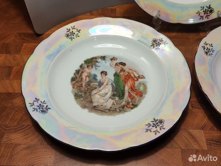 Тарелки фарфор из гдр 