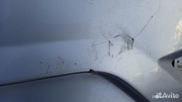 Задний бампер Hyundai Solaris 2011 хетчбэк