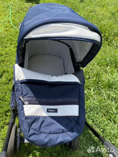 Коляска Emmaljunga City Cross 2 в 1 цвет Navy