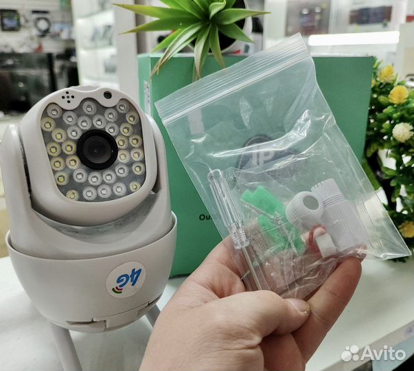 Уличная камера видеонаблюдения V380 4G