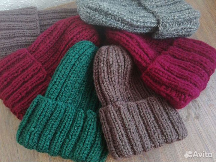 Вязаная шапка