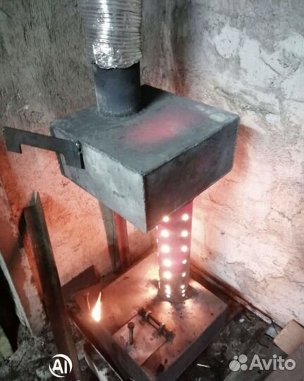 Печь буржуйка