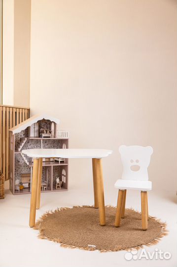 Детский стол и стул Конек-Горбунек