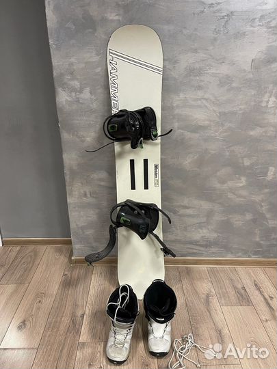 Сноуборд hammer комплект женский