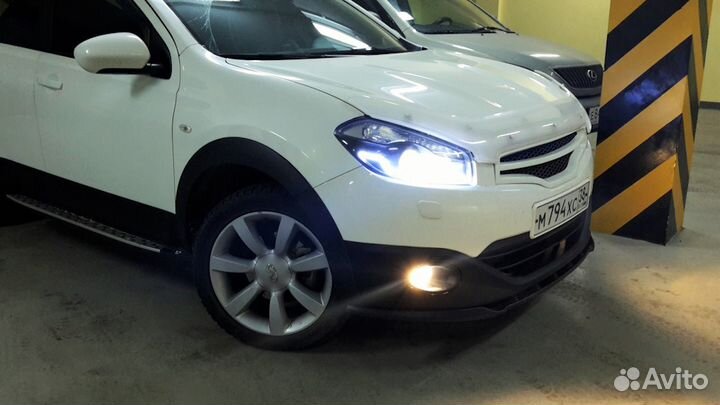 Накладка, сплиттер Maxton Design Nissan Qashqai