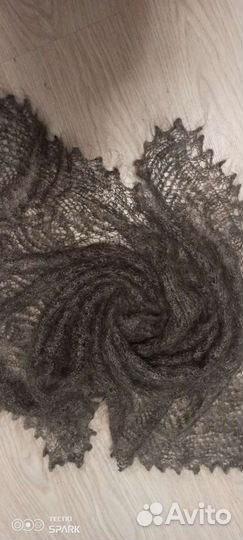 Палантин новый пуховый