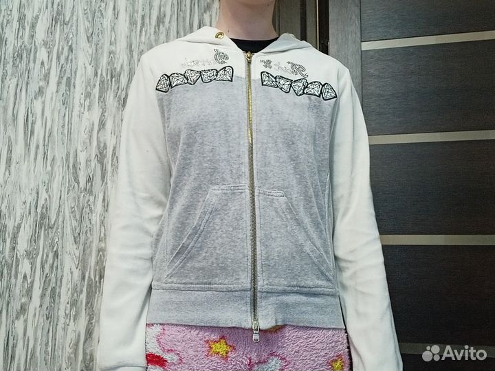 Кофта для девочки велюровая