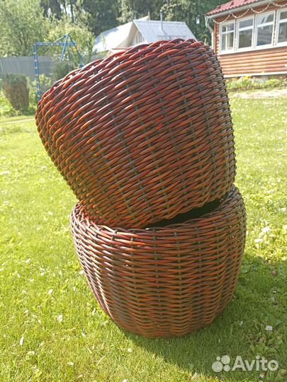 Корзина плетеная