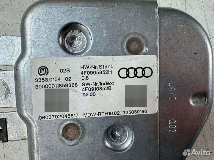 Блок управления двс Volkswagen 4F0905852H