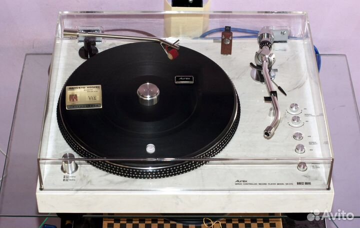 Hi-End п-ль винила Aurex SR-370D(4) + Aurex C-210M