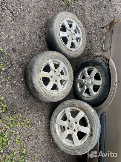 Колеса и диски на ниссан альмеру
