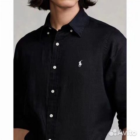 Рубашка мужская лен polo ralph lauren объявление продам