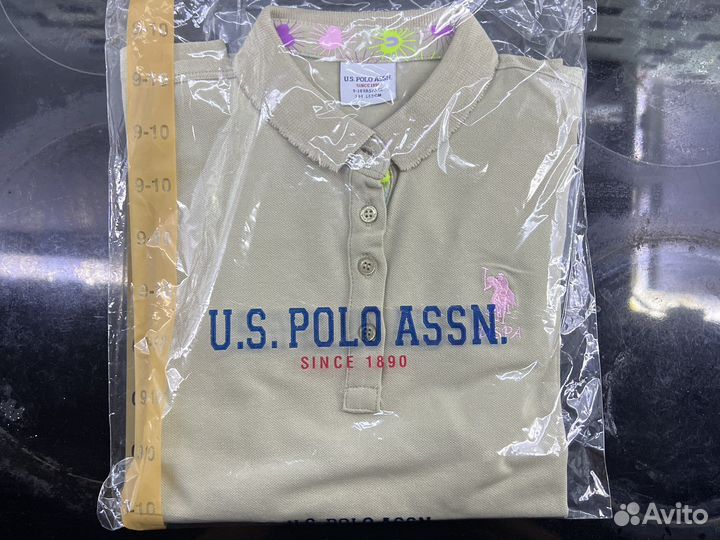 Рубашка US polo для девочки