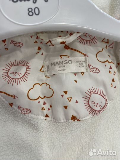 Куртка mango для девочки 80 размер