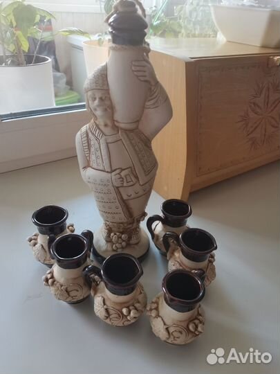 Графин, для вина, кувшин, рюмки