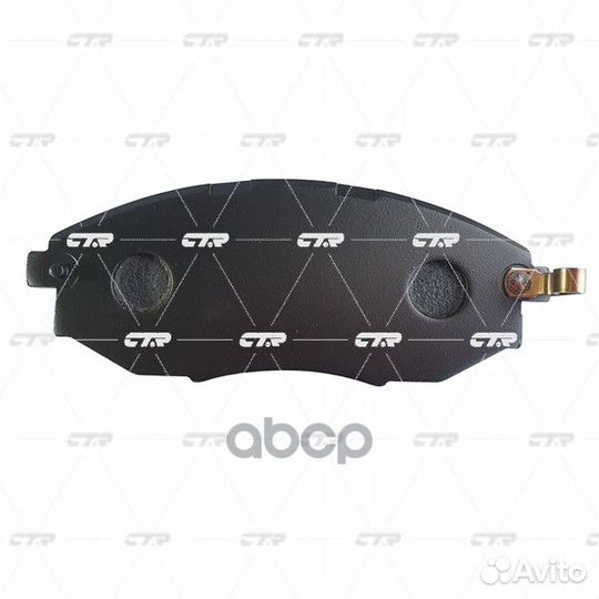 Колодки тормозные дисковые GK0443 CTR