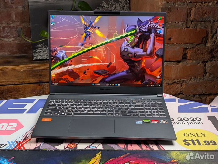 Mechrevo 16' RTX 4070 140w/ 2,5k/ DDR5