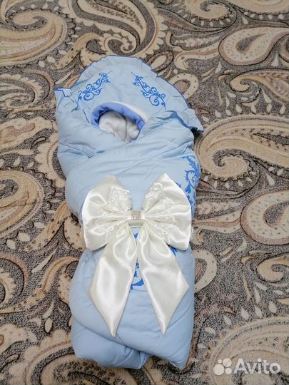 Конверт на выписку зимний