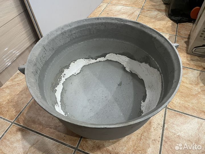 Казан глубокий 50 литров алюминиевый СССР
