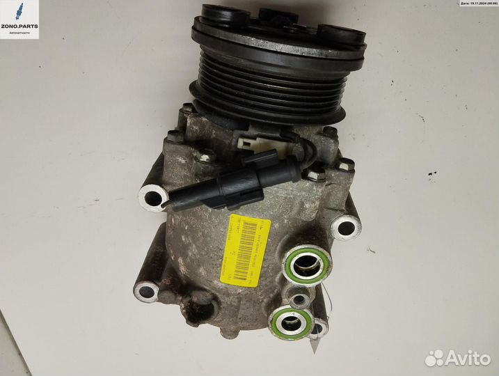Компрессор кондиционера 6S6H19D629AA на Ford Fusion