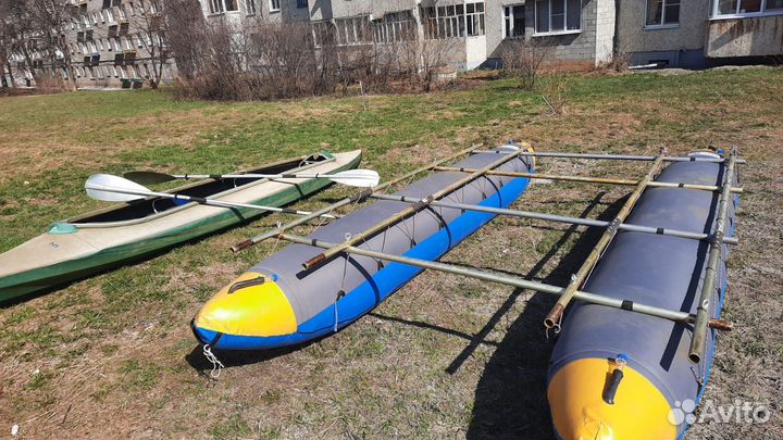 Катамаран Baseg 4, раскладушка