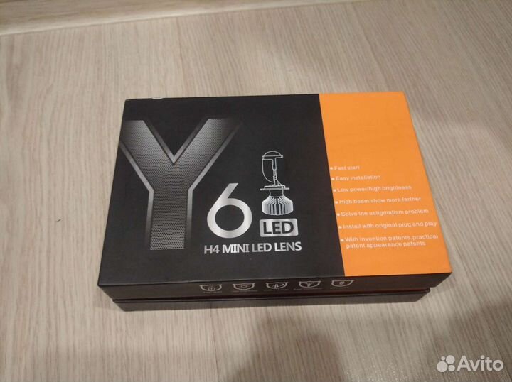 Мини линзы h4