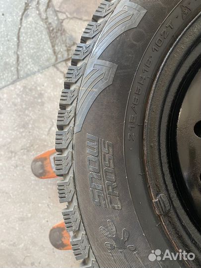 Колеса зимние шипованные r16