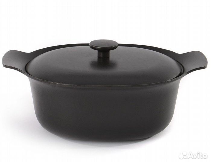 Кастрюля чугунная berghoff 22x28см 5.2л 3900039