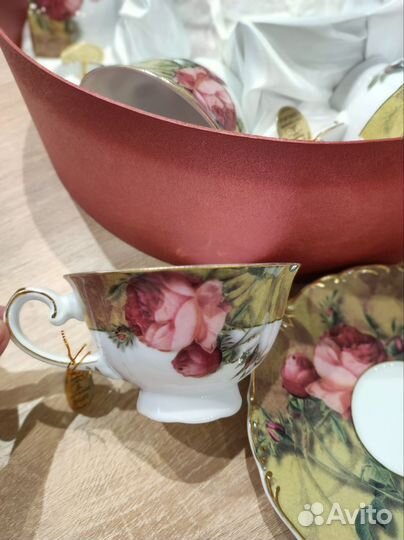 Чайный сервиз фарфор Staffordshire England