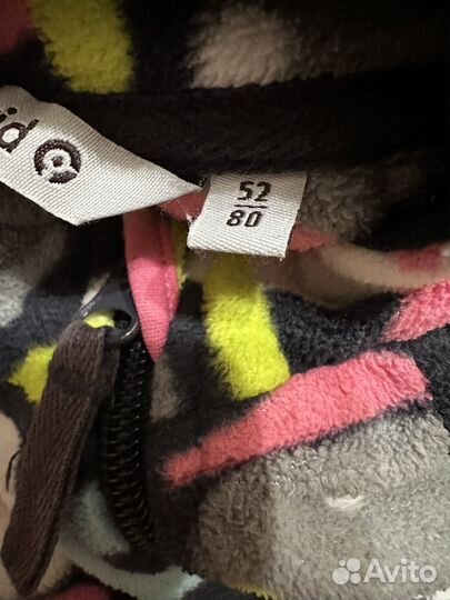 Флисовая поддева crockid 80