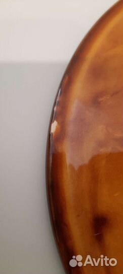 Тарелка настенная майолика зик конаково тетерев