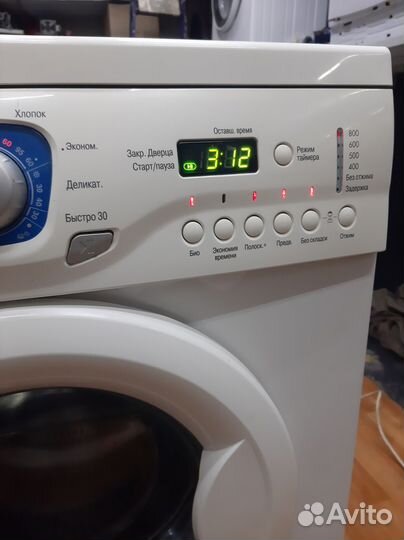 LG intello washer korea 5кг 45см в хорошем сост