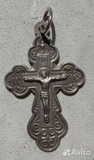 Серебряный Крест Подвеска 925