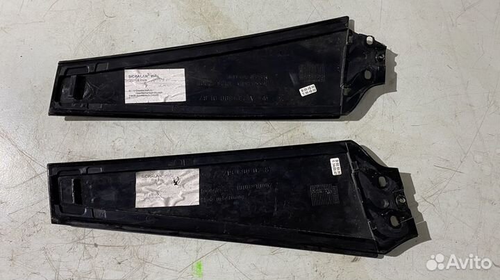 Накладки стоек кузова Mercedes W219