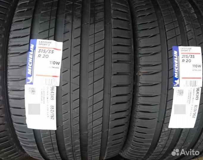 Michelin Latitude Sport 3 275/40 R20 и 315/35 R20 110W