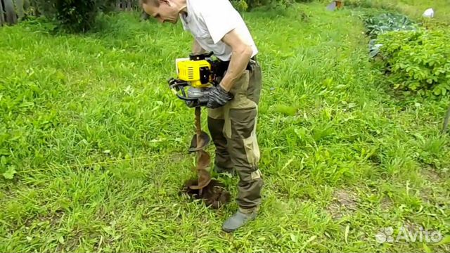 Бурение под столбы,забор,посадку.Покос травы в Ставрополе | Услуги | Авито