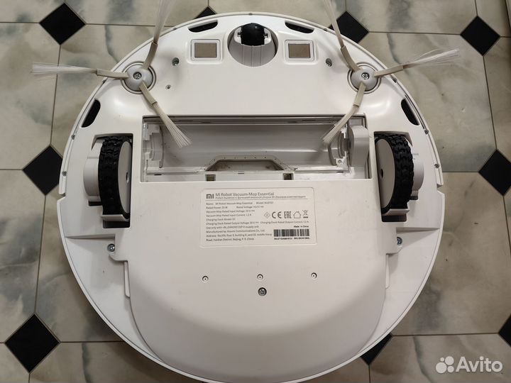 Робот пылесос xiaomi mi robot vacuum mop essential