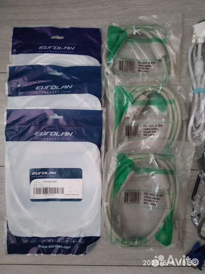 Различные кабели для компьютера