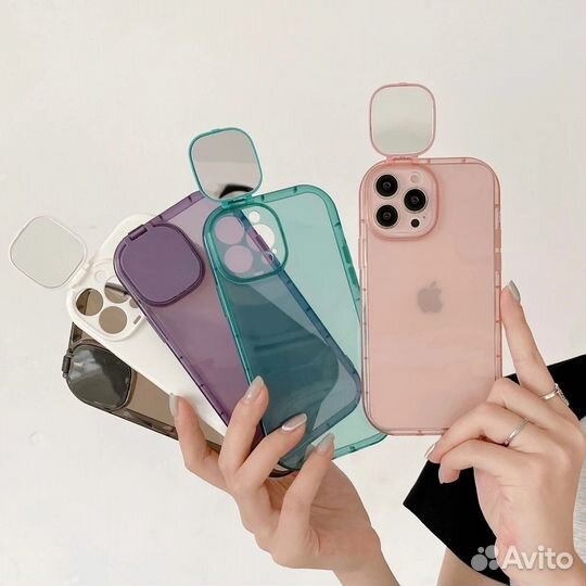 Чехол для селфи с зеркалом