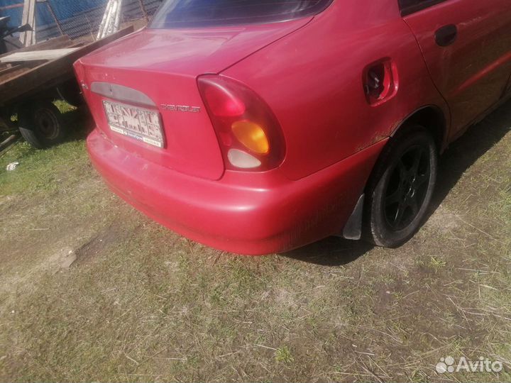 Бампер на Chevrolet lanos